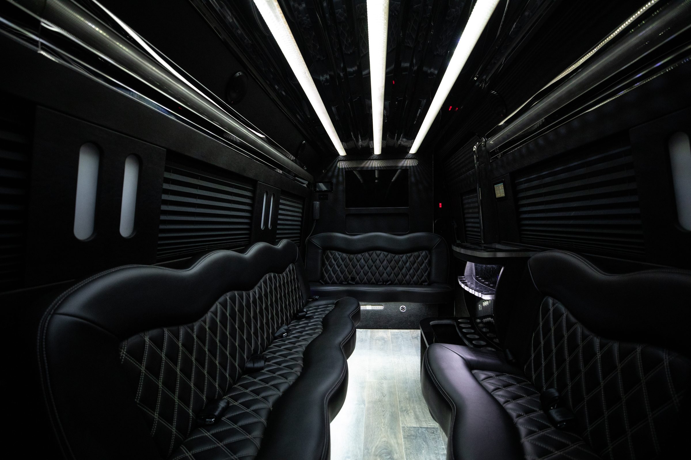 Luxury Sprinter van interior